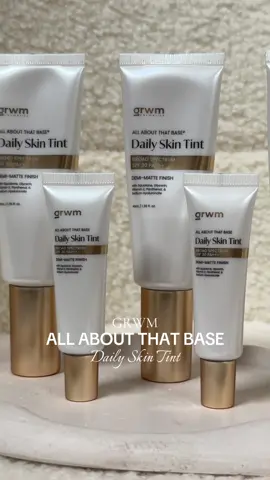 Achieve an even conplexion with @GRWM Cosmetics Daily Skin Tint that comes with 25 versatile shades 🤍🤎 #grwm #grwmcosmetics #skintint #BeautyTok #fyp 