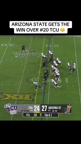 Arizona State gets it done at HOME 😤😮‍💨 #cfb #football #sports #arizonastate 