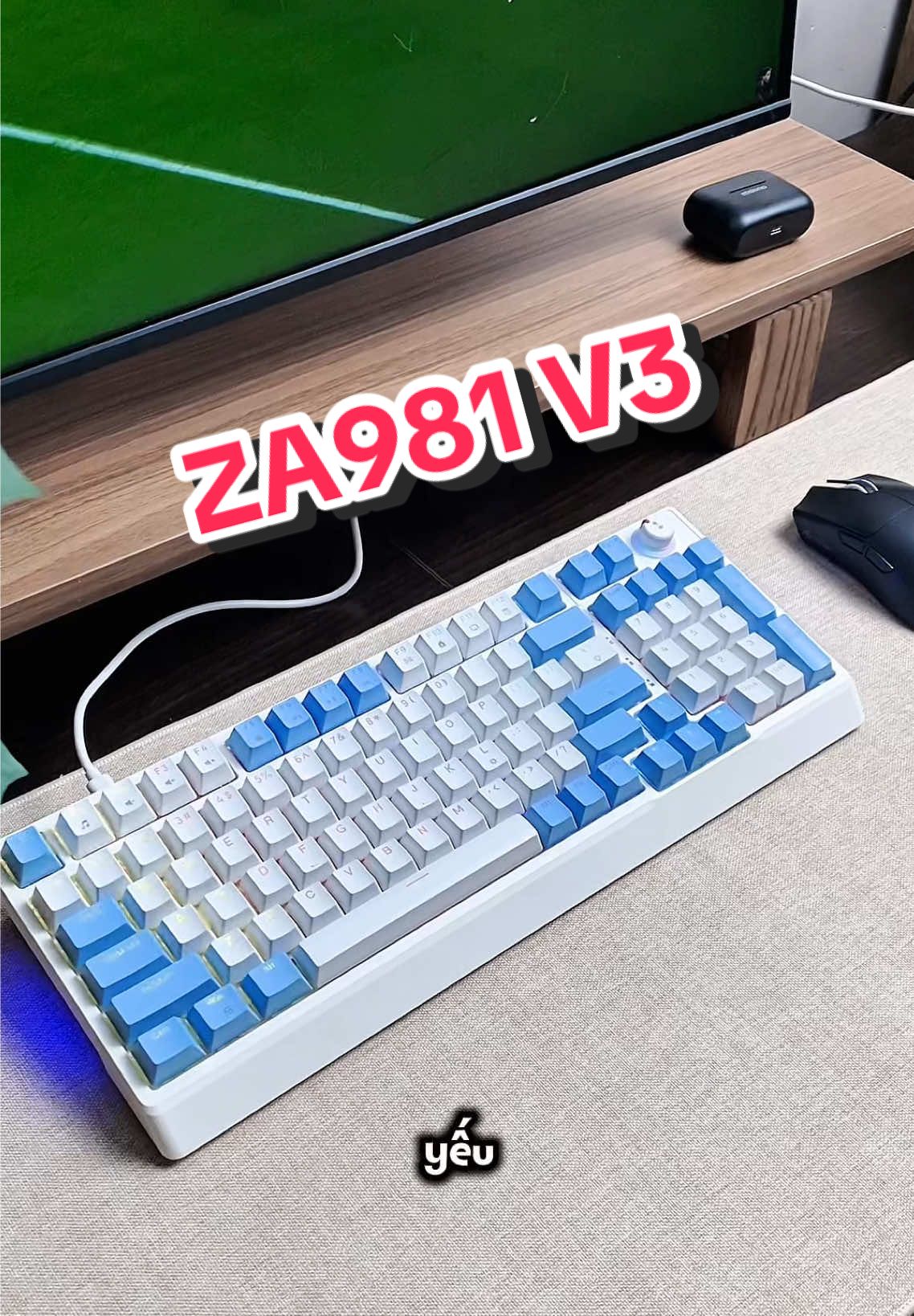 Bàn phím cơ Atas ZA981 V3 #banphimco #banphim #keyboard #desksetup 