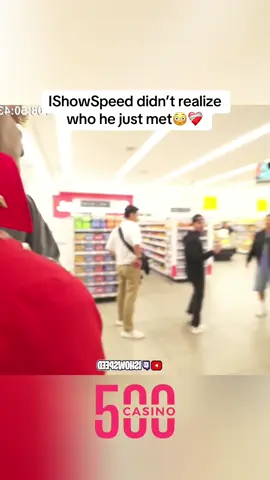 IShowSpeed didn’t realize who he just met😳❤️‍🩹 | #IShowSpeed #fyp #viral #streamer 