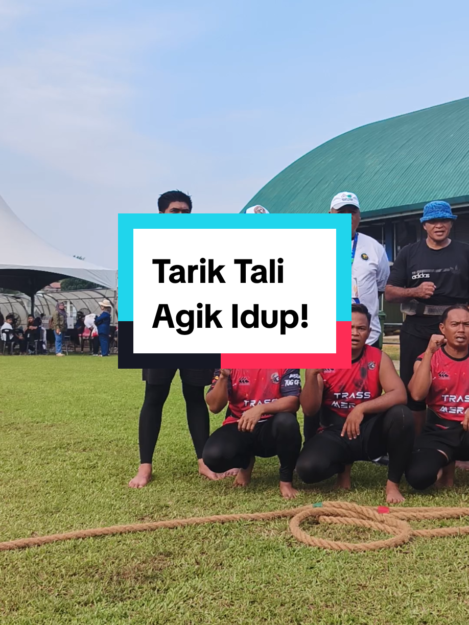 Bersama pasukan Tarik Tali Sarawak Borneo Games 2025.. Agik Idup Agik Ngelaban! 