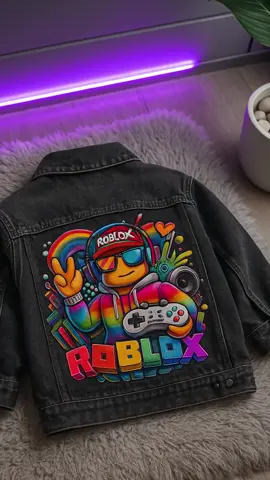 Jaket Jeans Anak Karakter Roblox,auto jadi ganteng nih anak kalian guys #jaketjeansanak #jaketlevisanak #jaketanaklaki #fashionanak 