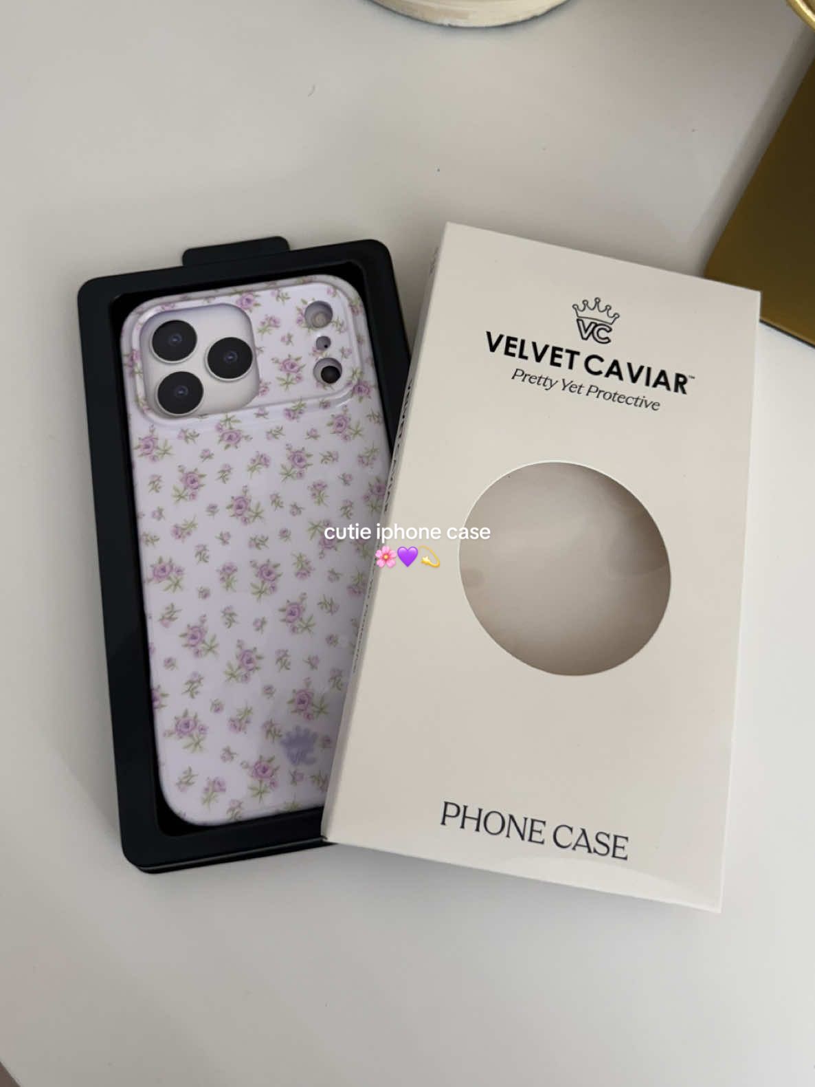 cutest case 🥹 @velvetcaviar #fyp #velvetcaviar #magsafe #girly #iphonecase 