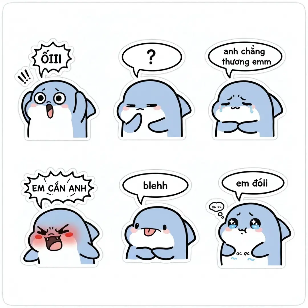 #stickerforlover #shark #Love #cuticouples #xuhuong