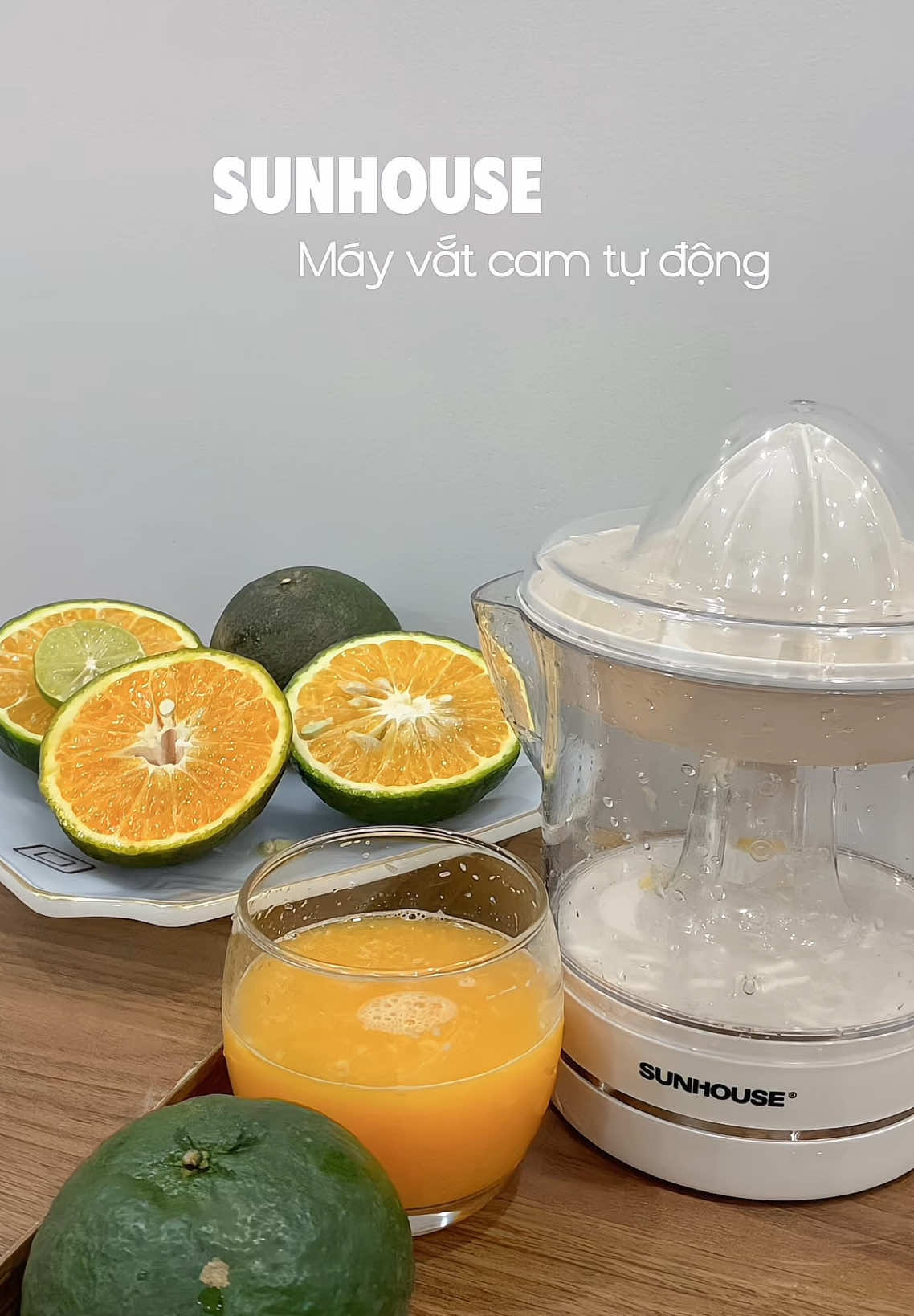 Có em này chăm uống nước cam hẳn luôn ý. Lại còn được bảo hành tận 12 tháng@Con là Bắp đây🌽 #mayvatcam #mayvatcamtudong #sunhouse #dogiadung #tienichcuocsong 