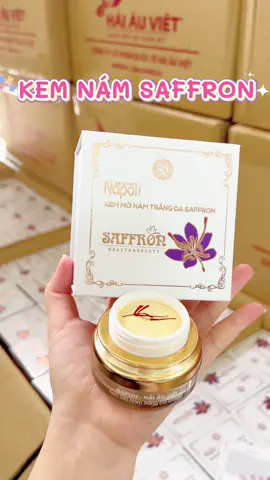 Kem Nám Saffron Hải Âu Việt 20g #nhuybeautyquan12 #kemnám #tiktokviral #nám_tàn_nhang #beauty 