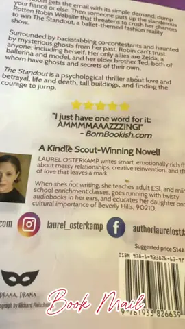 I got Book Mail! Can’t wait to read this one. I don’t think I’ve read any by this author before. I love psychological thrillers so am extra excited about this book. #CapCut #thestandout #laurelosterkamp #psychologicalthriller #bookmail 