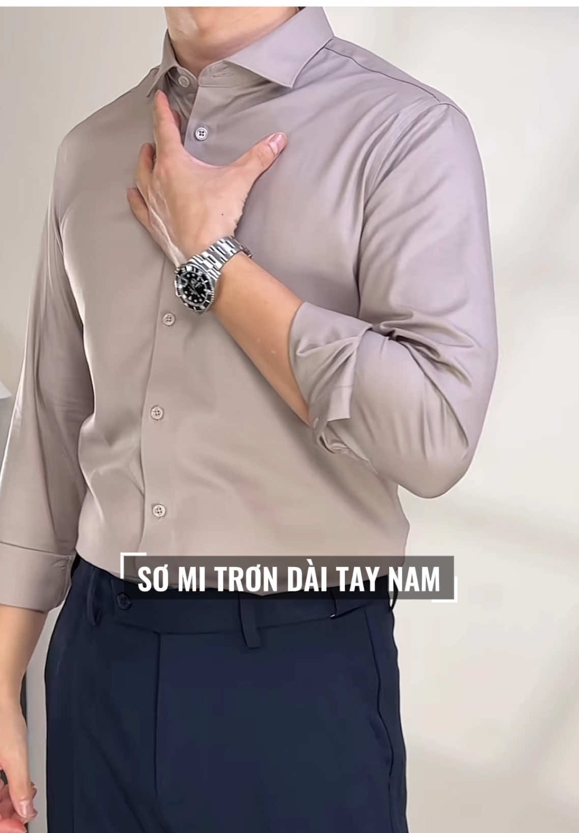 Áo sơ mi nam dài tay chất kate lụa mịn mát #aosominam #aosomidaitay #aosomicongso #quanaonam #thoitrangnam 