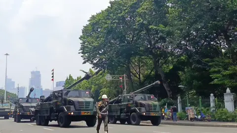 Monas Hari ini masyaallah kapan lagi liat beginian🥰👍 #semangat #TNIKeren