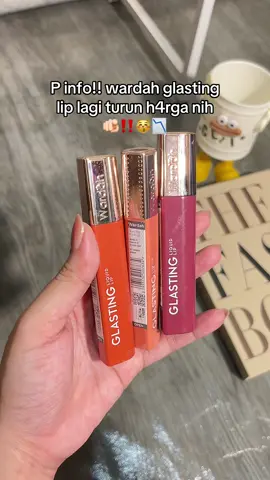 #wardahglastinglip #lippies #wardah #ombrelips 