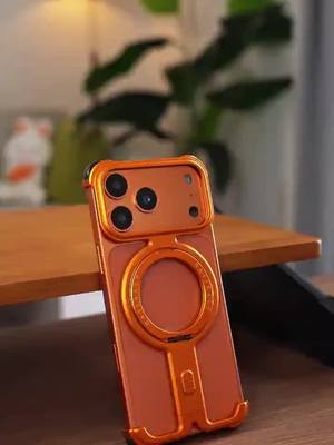 π-shaped Metal Magnetic Mobile Phone Case