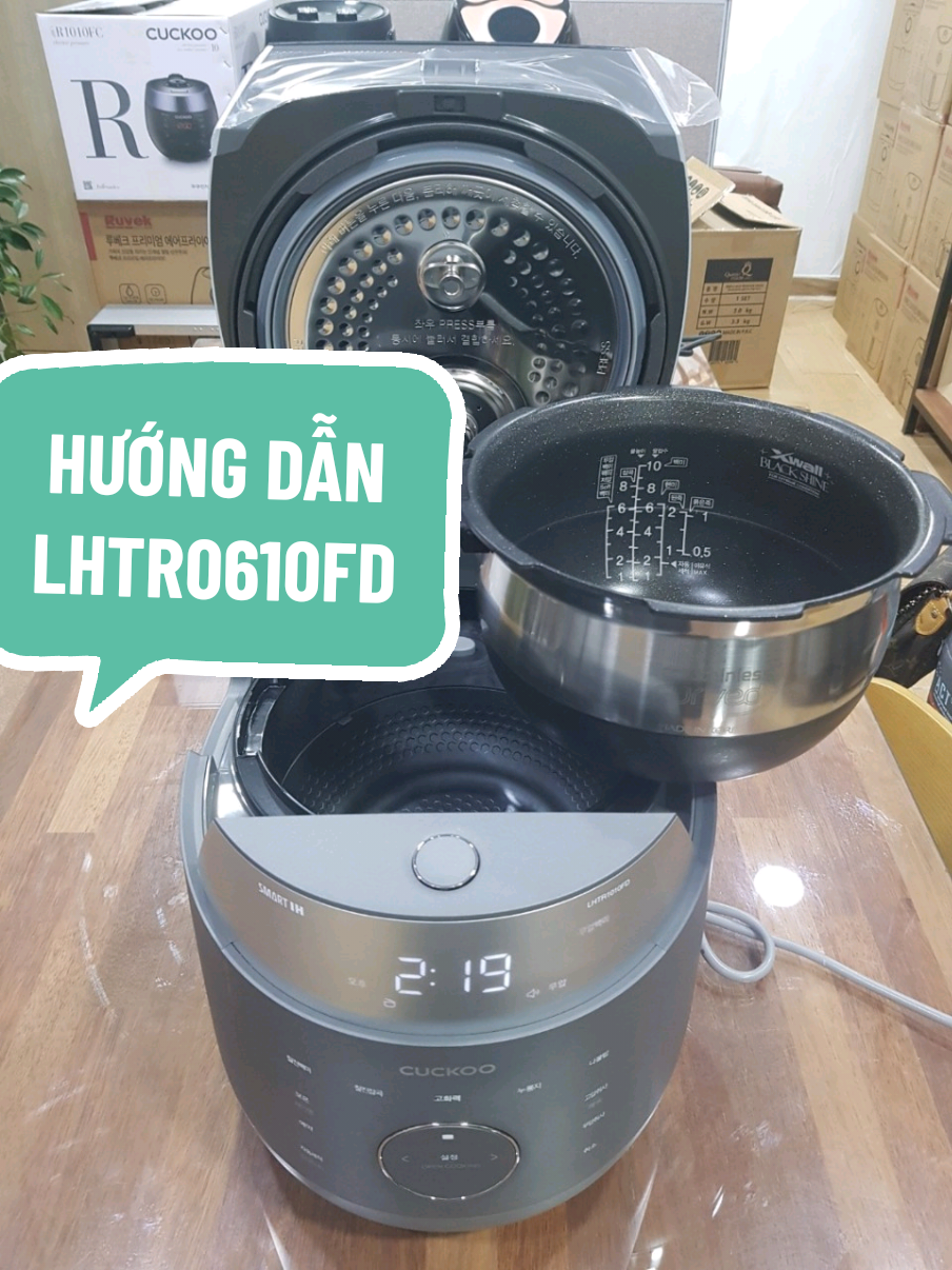 hướng dẫn sử dụng nồi cơm điện cuckoo mã lhtr0610fd #caotancuckoo #CUCKOO #lhtr0610fd #lhtr1010fw 