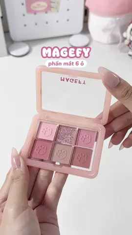 bảng phấn mắt 6 ô Magefy #bangphanmat #magefy #phanmat #unboxing #muataitiktok 