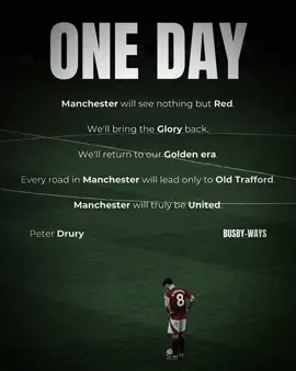 One Day🟥🔴❤ #football #manchesterunited #manutd #fyp #viral 