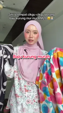 Cikgu kena ada banyak baju kurung. So beli yang mur mur je la boleh borong terus 😔✋🏻 #cikgufarey 