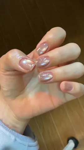 Đơn giản mà sang lắm mấy bà ơi#nail #cateye #xuhuong #ninnynail 