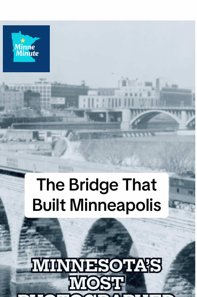 The Bridge That Built Minneapolis Minnesota history Minnesota stories Minnesota facts Minnesota culture Minnesota past Minnesota injustice Stone Arch Bridge Great Northern Railway #MinnesotaHistory #MinnesotaTikTok #MinnesotaMinutes #StoneArchBridge #MinneapolisLandmarks