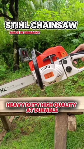Perfect ang chainsaw na ito sa inyo mga boss Kung May farm kayo na lilinisin, pamputol ng panggatong recommended ko ito💯✅ #chainsaw #gasolinechainsaw #20inchchainsaw  #stihlchainsaw 