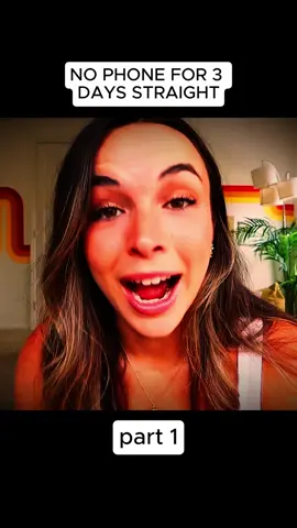 NO PHONE FOR 3 DAYS STRAIGHT