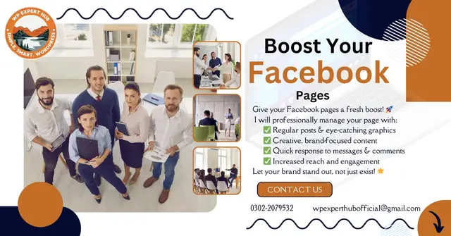 Abi apna Facebook page ko Boost krwan