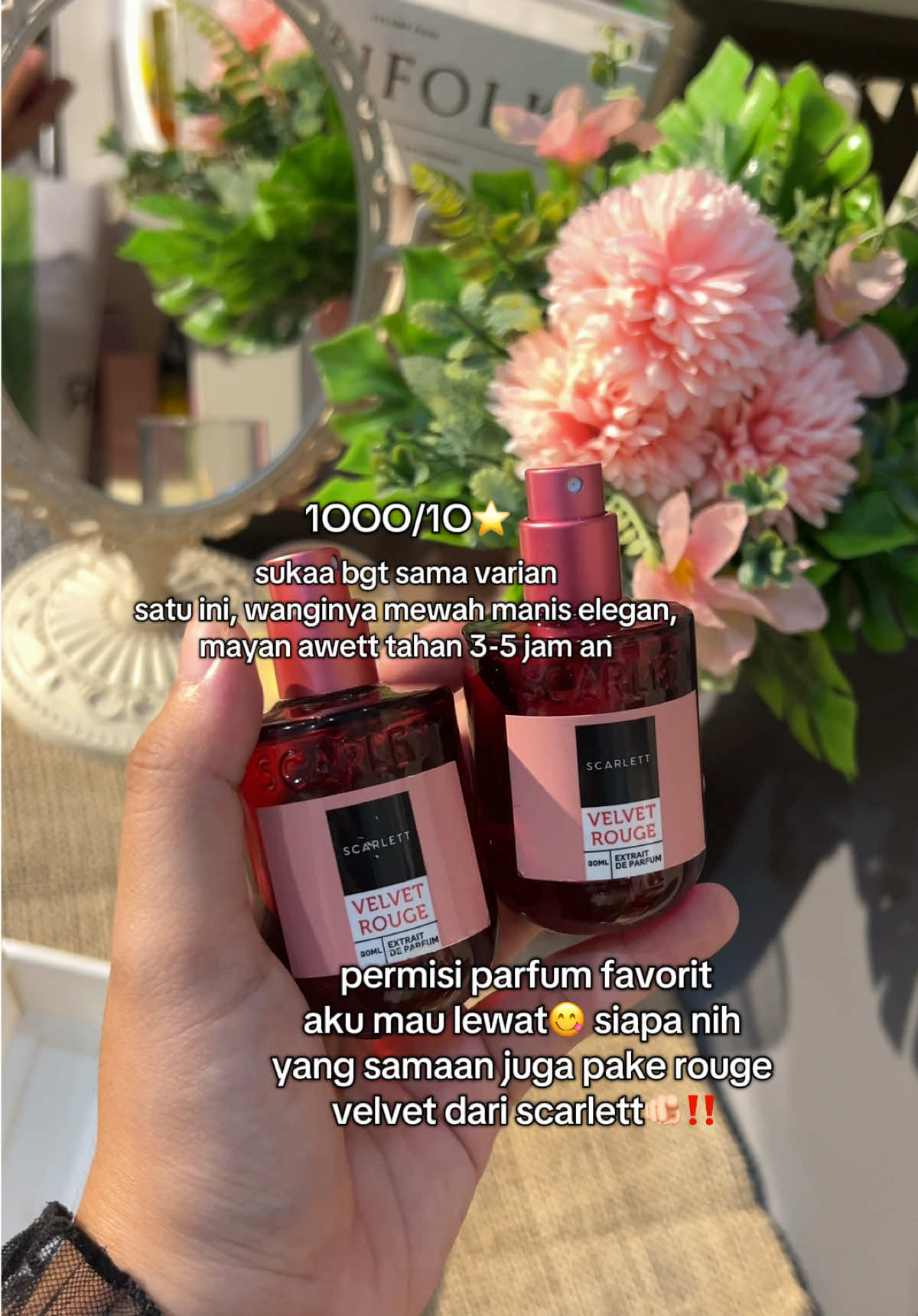 lop banyak banyak💖 #parfumviral #parfumscarlett #scarlettparfume 