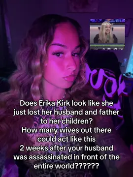 #erikakirk#charliekirk#makethisvideogoviral #foryoupage #blowthisupformepleasetiktok 