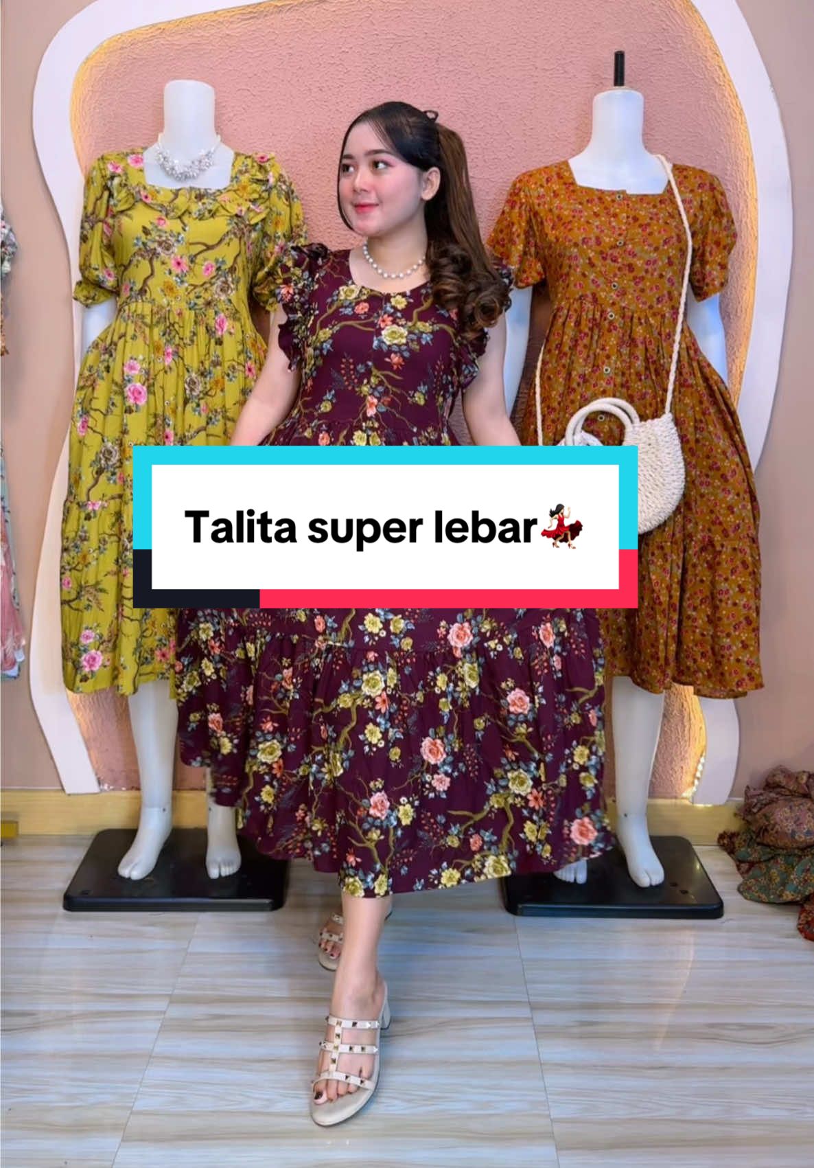 ✨ Anggun di rumah? Bisa! Daster Talita hadir dengan sentuhan elegan yang nyaman dipakai seharian. #taiwan🇹🇼 #HomeStyle #DasterNyaman 