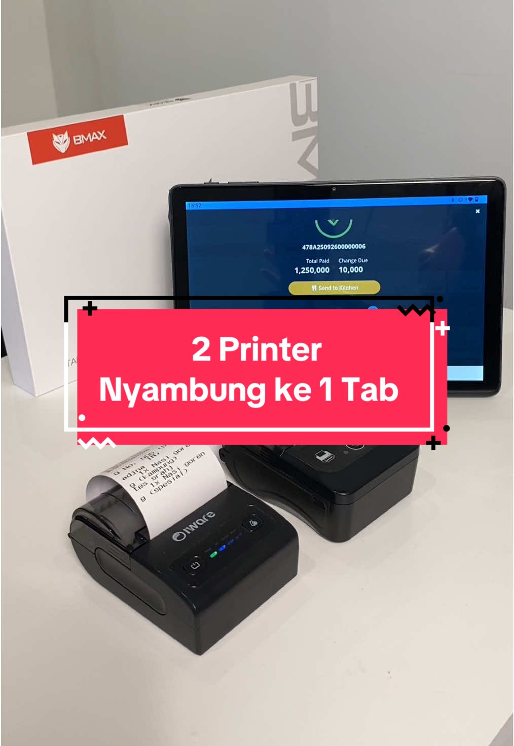 Replying to @gungayuuuw Bisa ya kak, tutorialnya simak video berikut #Barcodia #Alatkasir #Printerthermal 