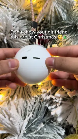 The perfect Christmas gift for your girlfriend 🥰✨ It’s a video orb with our best moments. #girlfriend #memories #personalizedgifts #couples #videosphere 