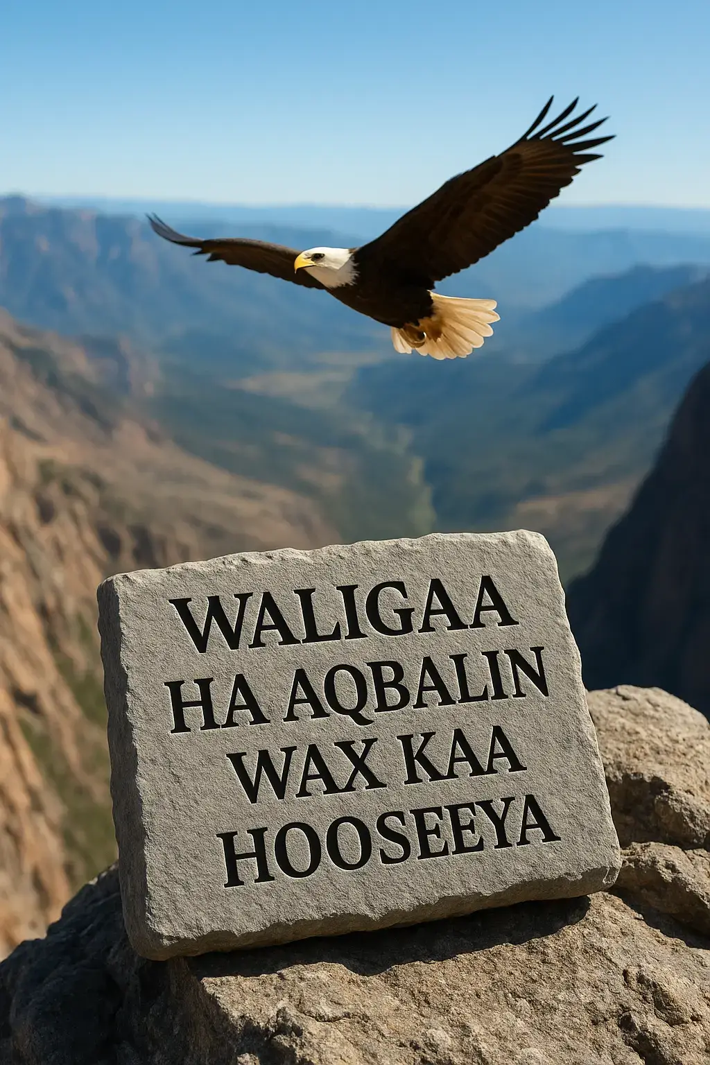 Nolosha qof walba waxay u leedahay qiime iyo sharaf u gaar ah. Marka aad safar ku jirto, waxaad la kulmi doontaa fursado iyo caqabado badan, qaar ka mid ahna waxay ku tijaabin doonaan adkeysigaaga iyo qiimaha aad naftaada siiso. Ha oggolaan in cadaadis, baahi, ama cabsi ay ku qanciyaan inaad ku raali noqoto heer hoose oo aan la jaanqaadi karin himilooyinkaaga iyo qiyamkaaga. Noloshu waa mid gaaban, sidaas darteed waxaad mudan tahay inaad ku noolaatid si buuxda, adigoo dooranaya waxa kugu habboon, xoojinaya riyadaada, oo ilaalinaya sharaftaada. Mar kasta oo aad xasuusato weedhan: “Waligaa ha aqbalin wax kaa hooseeya” – waxaa kugu dhiiragelinaysa inaad naftaada u istaagto, aad raadiso waxa kugu habboon, oo aad gaarto heerka aad u qalanto. Nolosha wanaagsan waxay ka bilaabataa marka aad oggolaato in aad mudan tahay waxa ugu fiican.
