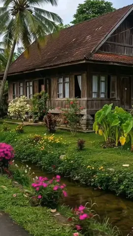 Di desa yang sunyi, hidup tak berlari, cukup berjalan perlahan, namun penuh arti. #vibes#desa#tiktok#nature#kampung 