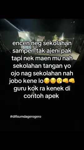 ☠️👻guru kok ra ngeki contoh SNEG apek malah ngaploki bocah#fyp #masukberandafyp #foryoupage 