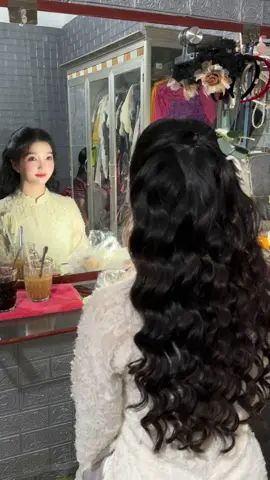 Nàng 🍓 Tóc Mây hôm nay M&H Sangle #xuhuong #codautocmay #makeupangiang #makeupcantho #fyp 