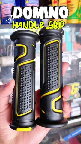 Domino Handle Grip for motorcycle universal. Maganda quality nito! #handlegrip #motorcyclegrip #universalhandlegrip #domino #dominohandlegrip 