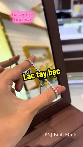 Mẫu lắc dây rút xinh xắn #trangsuc #pnj #pnjbinhminh #fyp 