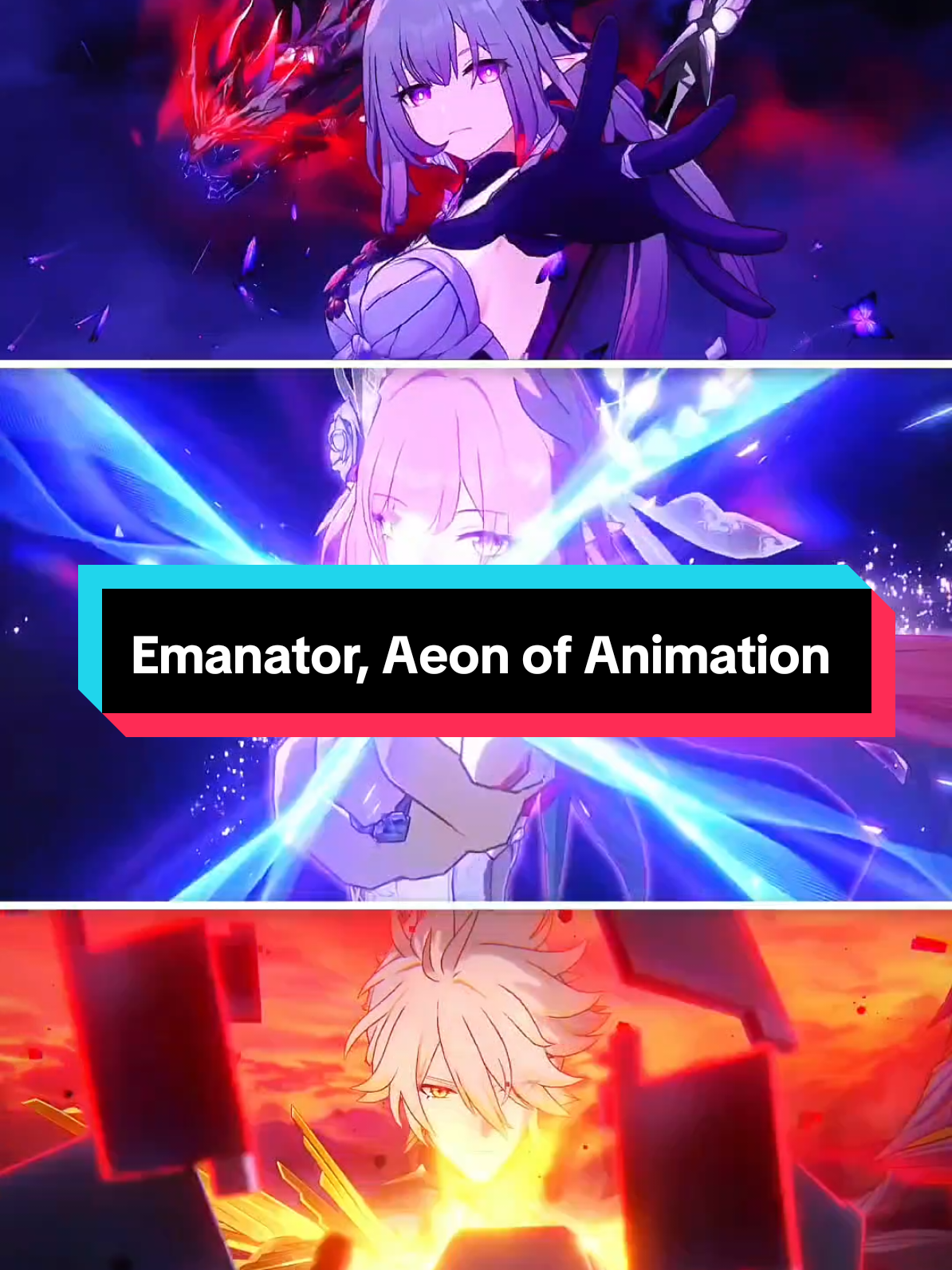 Lệnh Sứ Animation: Castorice Aeon Animation: Phainnon Bố của Aeon Animation: Cyrene #HonkaiStarRail #hsrcreators #hsrguide #hsrfanart #fyp 