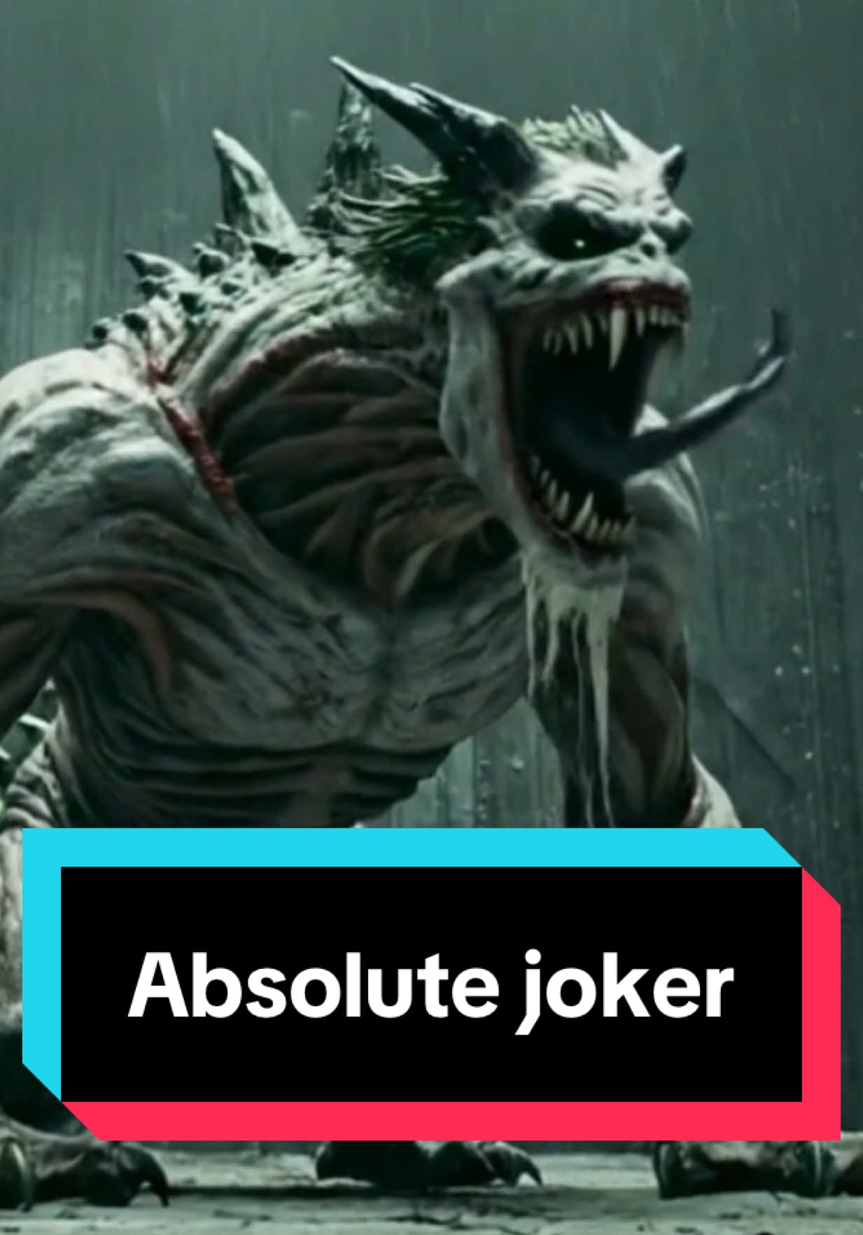 What difficulty setting is this on Absolute Joker out here doing kaiju cosplay while Batman brought a cape and confidence. If absolute joker keeps evolving like this I’m starting a GoFundMe for a bigger Batmobile. #absolutejoker #absolutejokercomic #absolutejokercloak #absolutejokertraje #jokerabsolutebatman 