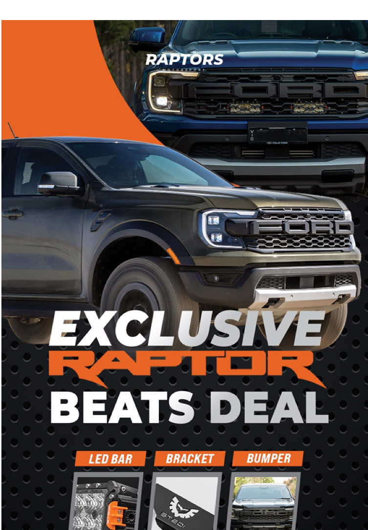 Gak upgrade Ranger Raptor Next-Gen lo sekarang? Fix bakal NYESEL ! 🤯 🔥 Semua parts lagi harga spesial nih, inget ya cuma sampe 30 September! 📍 Raptors, pastinya tempat Raptor lo naik level. Yuk bikin Ranger lo makin savage? 😎 #raptorsmotorsport  #promo  #september  #rangeraptor  #overland   