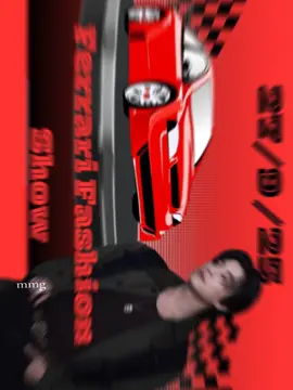 Kanawut with a Ferrari,, I'm very excited 🔥🔥🔥♥️♥️  GULF MFW FERRARI SS26 #FerrariSS26  #FerrariStyle  #MFW  #gulfkanawut  @Gulfkanawut