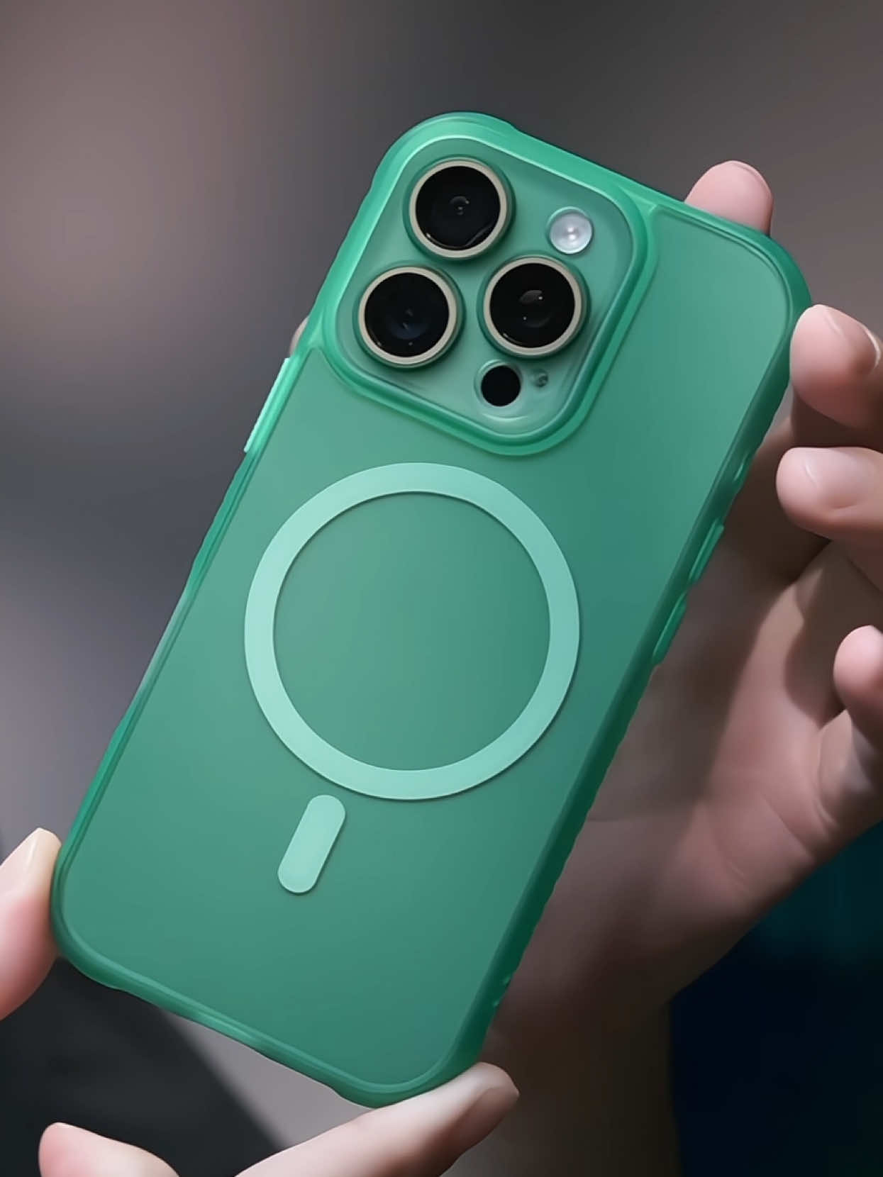 Ốp nhám mờ chống sốc magsafe có lớp kính bảo vệ camera #infinitycase 