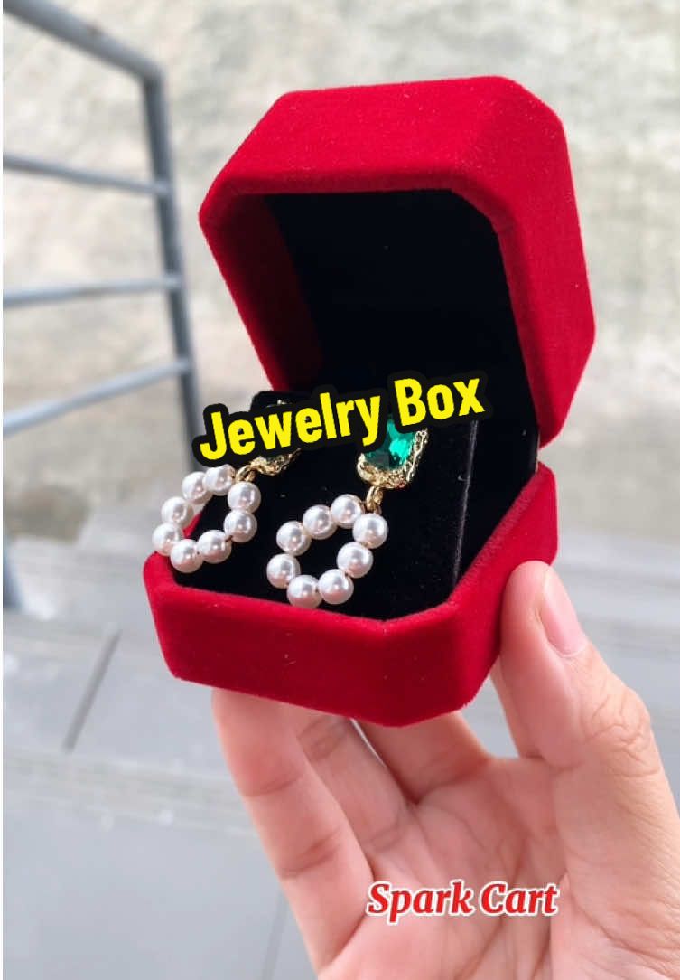 Jewelry Box Gift Earring Box #fyp #jewelry #earrings #necklace #box 