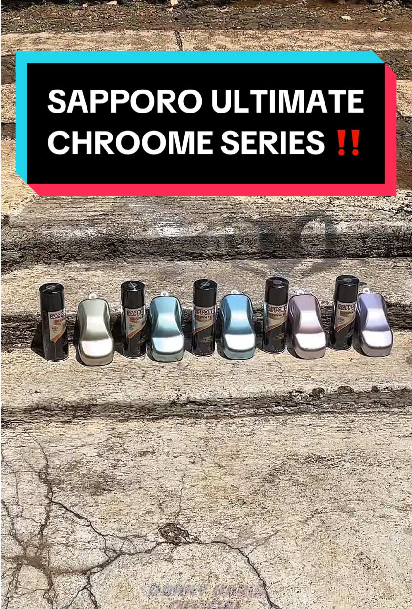 5 warna terbaru dari Sapporo Ultimate Chrome Series yang hadir lebih elegan, modern, dan berkelas. Varian warna ini memberikan sentuhan mewah untuk berbagai kebutuhan pengecatan, mulai dari kendaraan, aksesoris, hingga dekorasi rumah. Dengan teknologi cat terbaru dari Sapporo, hasil akhir lebih mengkilap, tahan lama, dan tidak mudah mengelupas. ✨ 5 Warna Terbaru Sapporo Ultimate Chrome Series: 	•	Beige Chrome – PC01 : Warna krom berkelas dengan nuansa beige lembut, cocok untuk tampilan elegan dan premium. 	•	Jade Chrome – PC02 : Sentuhan hijau giok yang unik, memberikan kesan fresh, natural, dan mewah. 	•	Sky Chrome – PC03 : Biru langit yang modern dengan kilauan krom, pas untuk tampilan sporty dan stylish. 	•	Rose Chrome – PC04 : Kesan romantis dengan warna merah muda mengkilap, menghadirkan aura eksklusif dan trendi. 	•	Lilac Chrome – PC05 : Ungu lembut bercahaya krom, menghadirkan nuansa misterius, elegan, sekaligus mewah. 🌟 Keunggulan Sapporo Ultimate Chrome Series: 	•	Hasil akhir glossy & mewah 	•	Warna stabil dan tahan lama 	•	Tidak mudah mengelupas meski digunakan pada logam maupun non-logam 	•	Serbaguna: cocok untuk otomotif, furniture, dekorasi, hingga kerajinan tangan 🎥 Saksikan dalam video ini bagaimana kilau 5 warna terbaru dari Sapporo Ultimate Chrome Series mampu mengubah tampilan menjadi lebih eksklusif dan istimewa. Kata Kunci: sapporo ultimate chrome series, warna terbaru sapporo cat, cat chrome sapporo, beige chrome pc01, jade chrome pc02, sky chrome pc03, rose chrome pc04, lilac chrome pc05, cat tahan lama sapporo, cat krom mewah Hashtag: #SapporoUltimate #SapporoChromeSeries #CatSapporo #CatChrome #BeigeChrome @Sapporo Ultimate 
