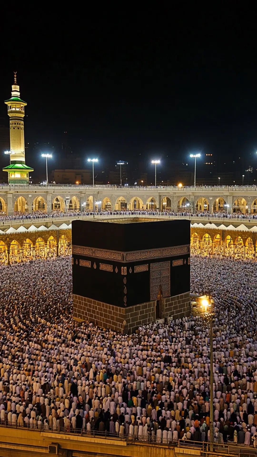 This image captures the majestic beauty of Masjid al-Nabawi, the Prophet's Mosque, located in the holy city of Madina. The iconic green dome marks the resting place of the Prophet Muhammad (PBUH). Surrounded by elegant minarets, the mosque's stunning architecture is illuminated under a clear blue sky. The expansive marble courtyard reflects the soft sunlight, creating a serene and spiritual atmosphere. Pilgrims are seen peacefully walking and praying, symbolizing the unity and devotion of Muslims from around the world. This sacred site is not only an architectural masterpiece but also a place of deep reverence and tranquility. #unfrezzmyaccount #viral #trading #naatstatus #mashallah 