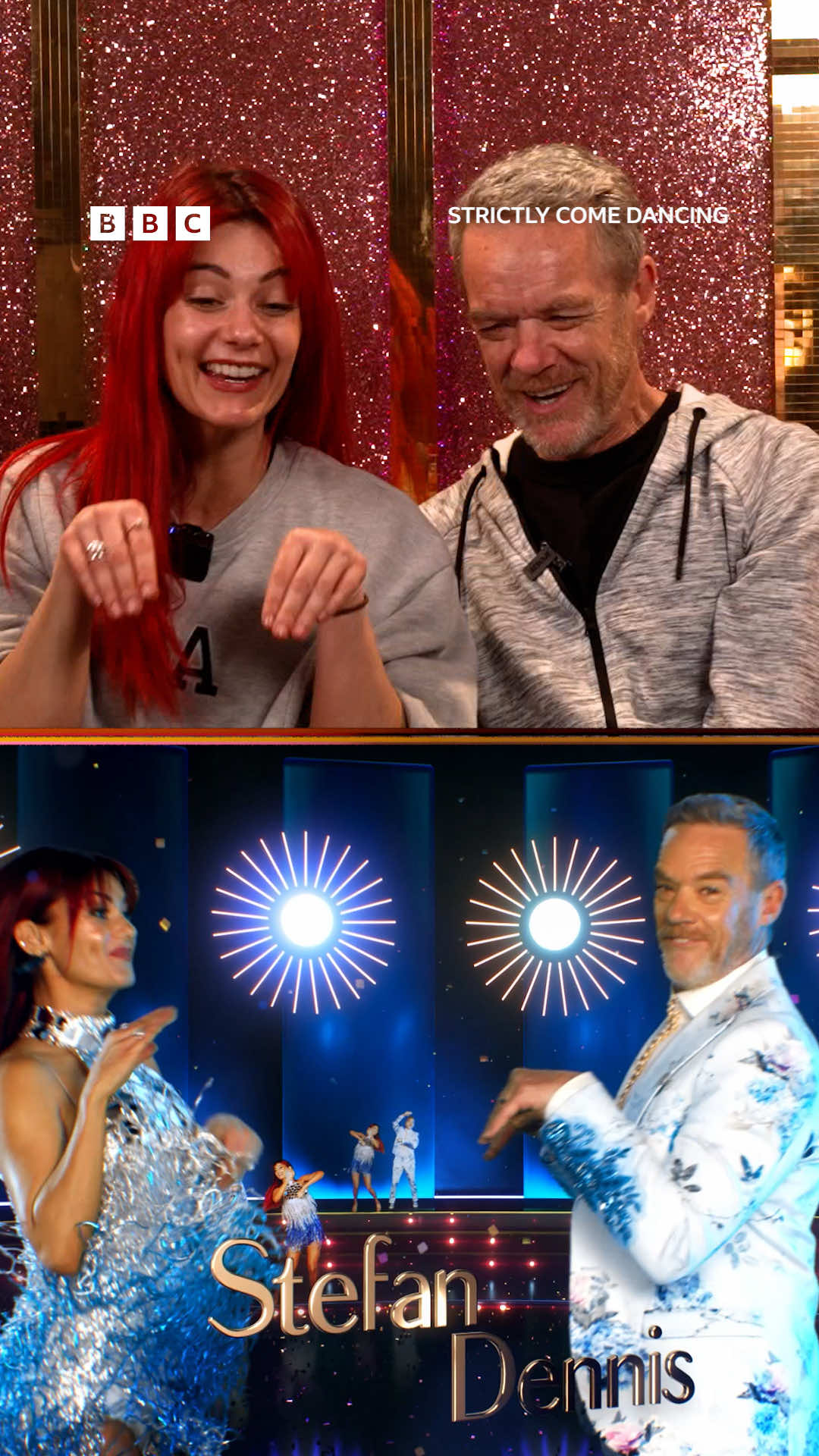 You saw it here first! 👀 Our couples get an exclusive first look at the #Strictly 2025 opening titles 🤭