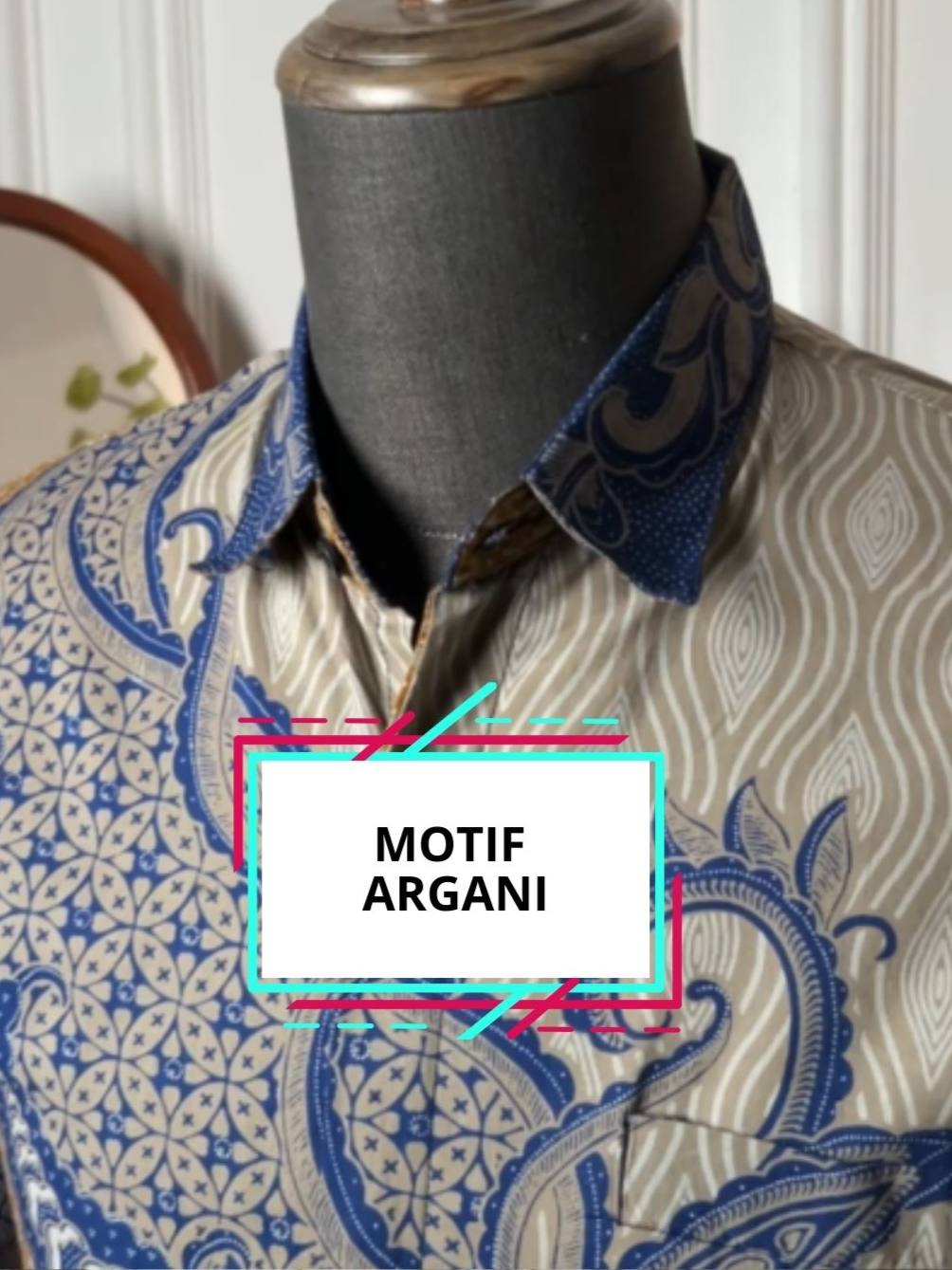 Mewah dan berkelas, Batik motif argani siap bikin penampilan makin menonjol dan elegan. #batikarkanza #afiliasi #promogajiansale #promo99 #kemejabatik #2025