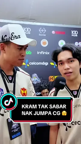 Respond Kram terhadap statement Ciku 🥵🥵🥵 tak sabar nak tengok match SRG.OG vs CG esok! 🔥🔥 @kramm @CikuGais  #PANTANGMENGALAH #MPLMY #INIGAYAKITA #MPLMYS16 