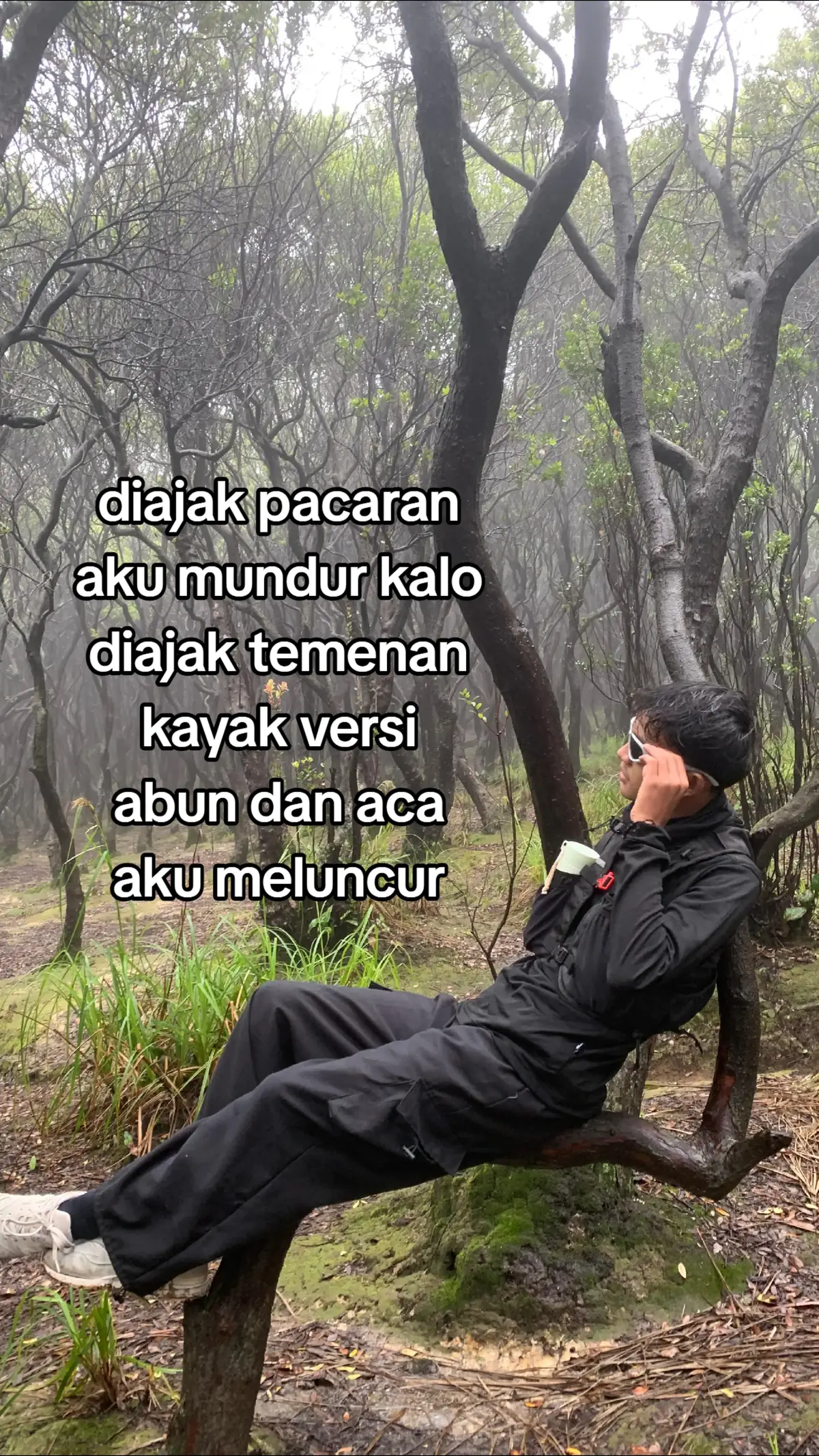 aca nya blm nemu #pendakifomo #pendakiindonesia 