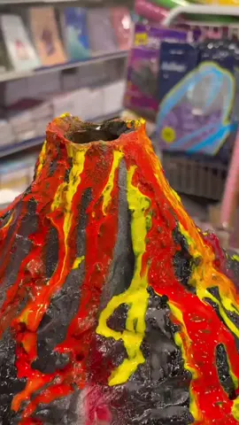 عمل مجسم،بركان لطلاب المدارس - مكتبة صروح الابتكار 0557707627 #عمل #اكسبلور  #المدارس  #الرياض #explor 