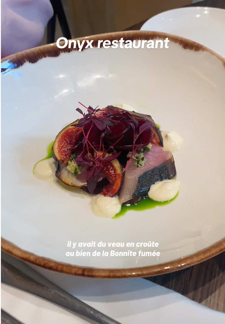 Menu de chef à prix abordable ? Je teste Onyx restaurant !  #CapCut #onyx #restaurantparis #degustation #foruyou 
