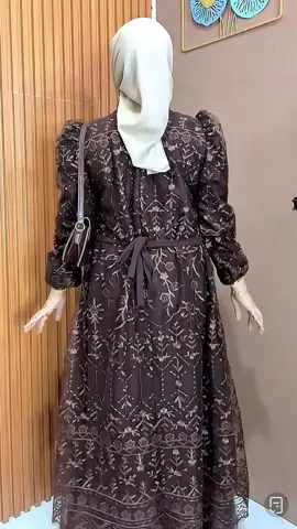 Aisyalina Burkat Etnik Mix Tile Dress Pesta Kondangan Mewah Elegan#dresmewah #bahanpremium #dreskondangan #klikkeranjangkuning👆 